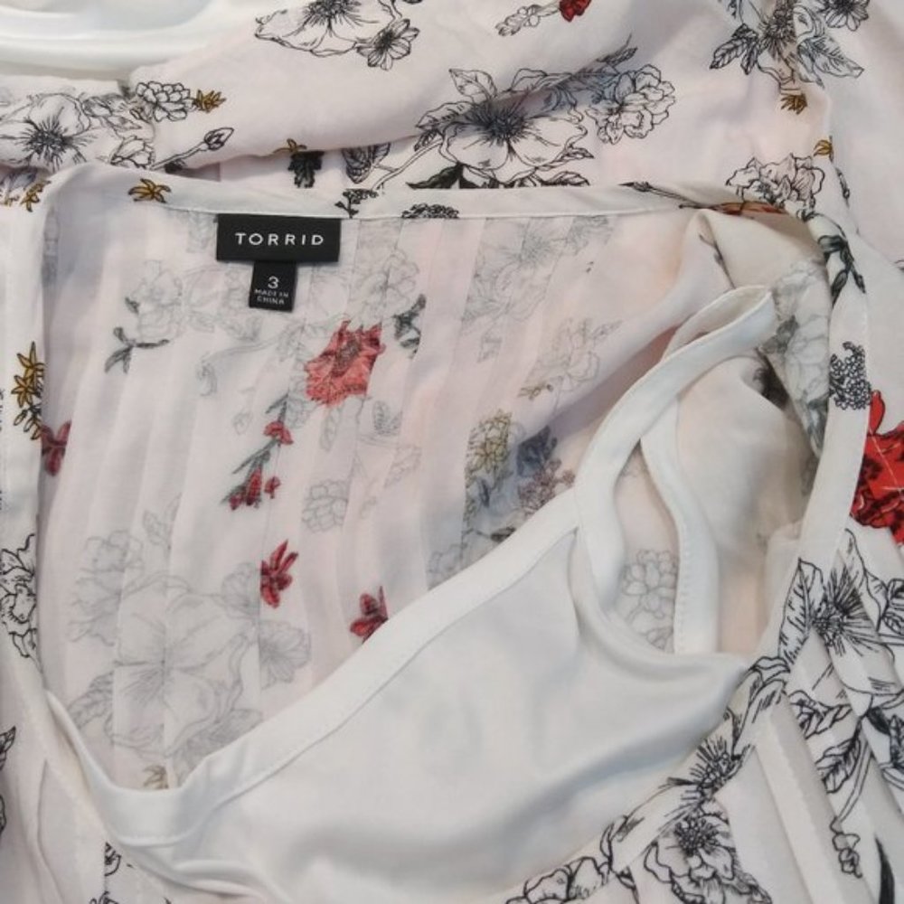Torrid Prairie Dress with Semi-attached Full Slip - Picture 7 of 9